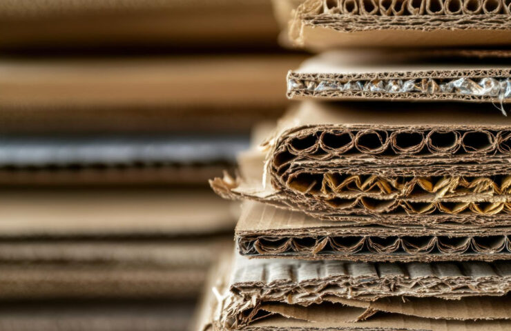 tektura falista kartony uzywane